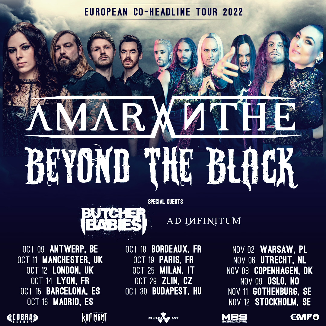 amaranthe tour italia