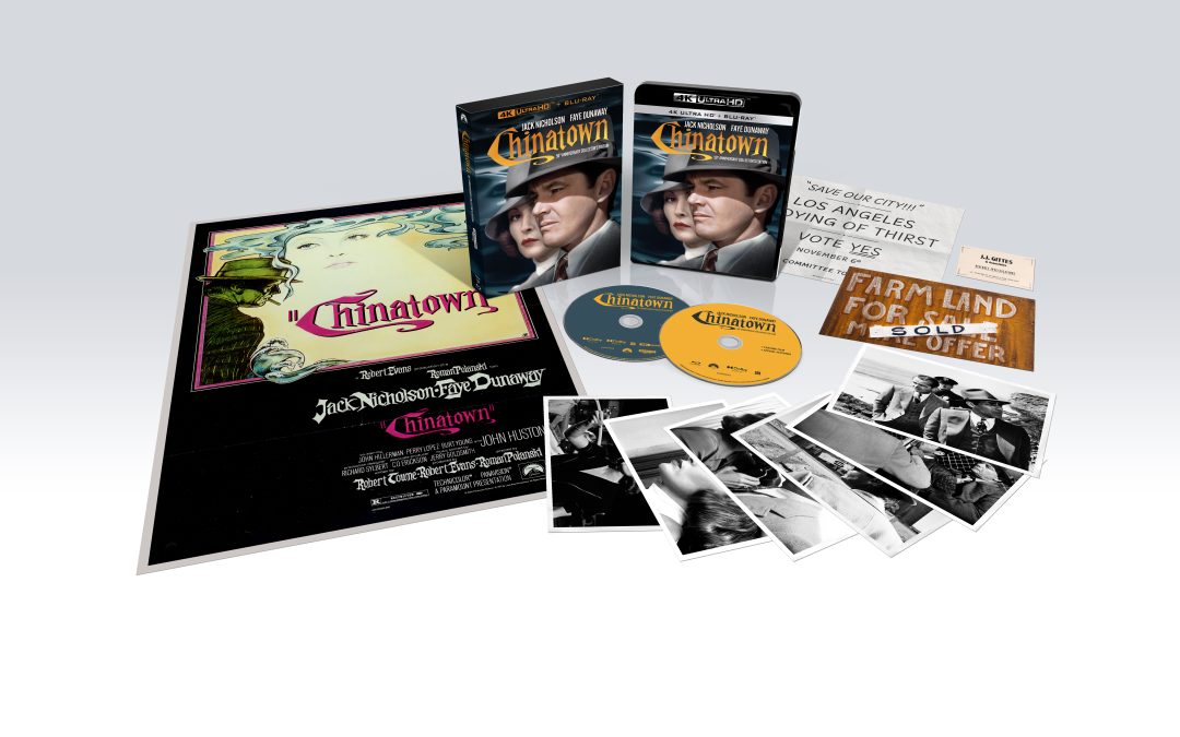 Chinatown e Un colpo all’italiana sono da ora disponibili in Collector’s Edition 4K Ultra HD + Blu-Ray.