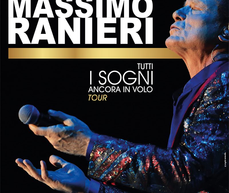 MASSIMO RANIERI live con “Tutti i sogni ancora in volo” in Piazza Patriarcato a Aquileia il 4 settembre