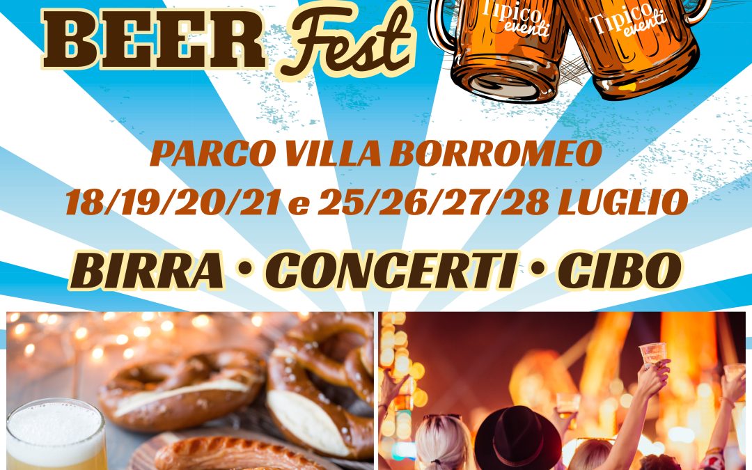 “ARCORE BEER FEST” a Parco Villa Borromeo, Arcore (MB)