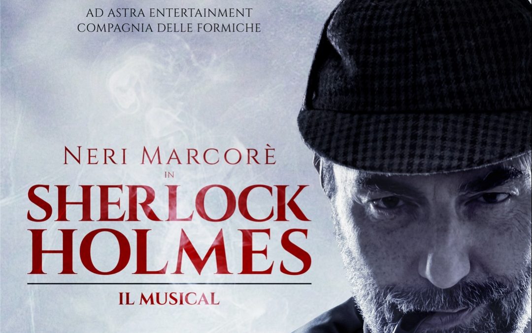 Neri Marcorè in SHERLOCK HOLMES dal 7 novembre al Teatro Brancaccio