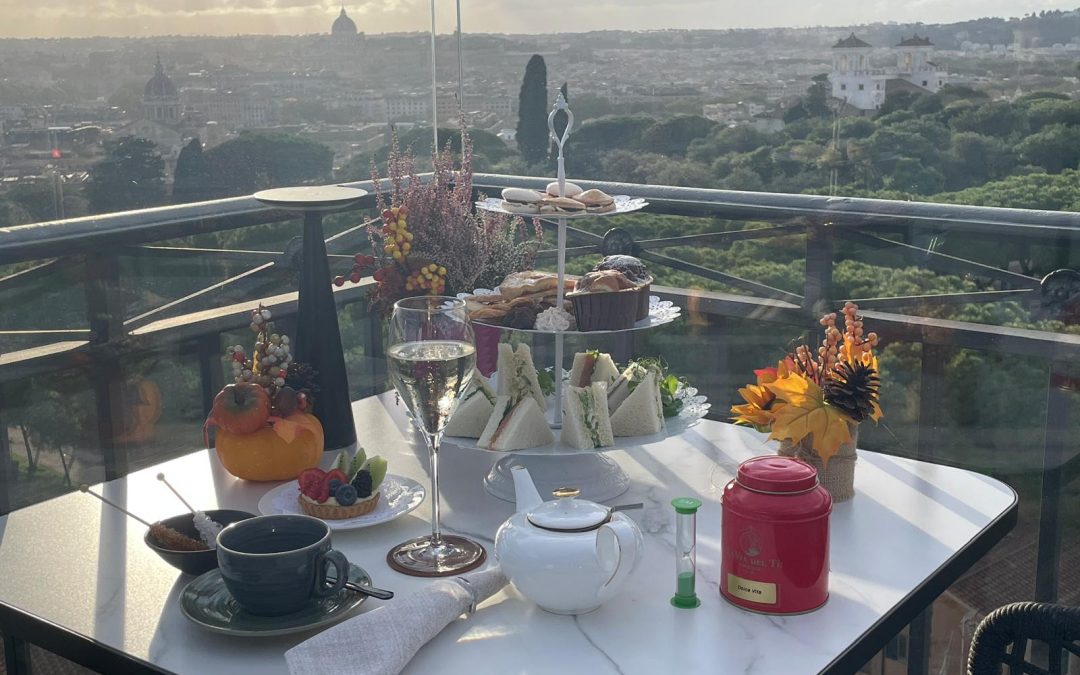 AFTERNOON TEA DA ADÈLE – L’eleganza del Té con vista su Roma