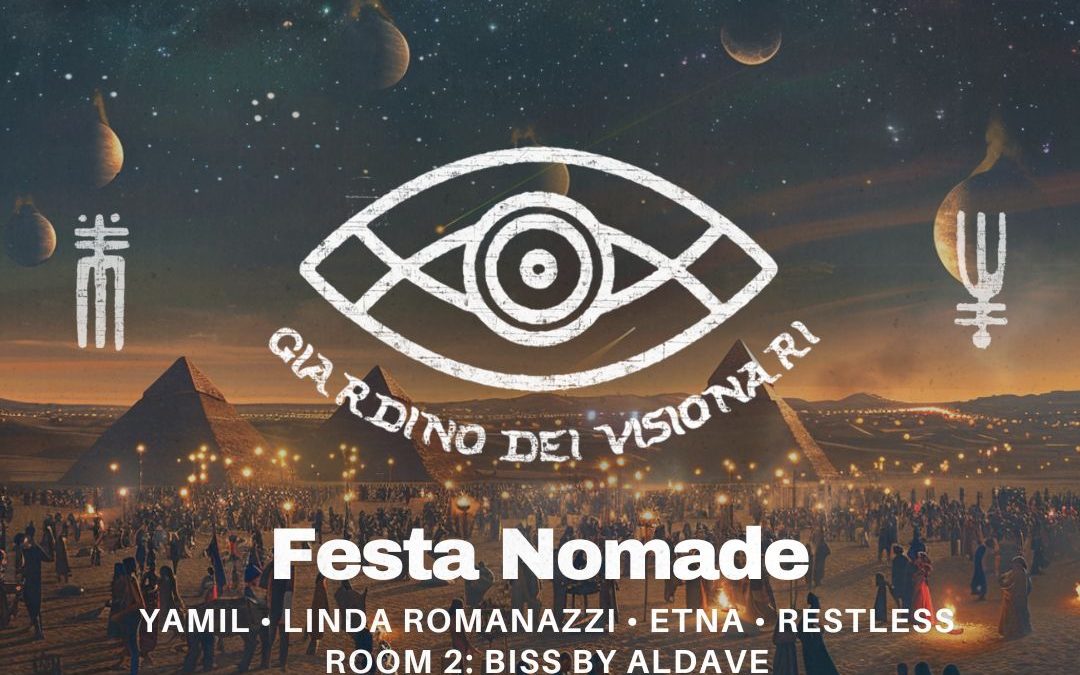 “Giardino Dei Visionari – Festa Nomade” il 30 Novembre presso Apollo Milano, Via Giosuè Borsi 9, Milano 