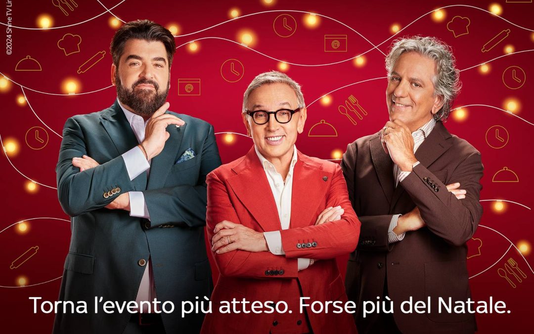 La nuova edizione di MASTERCHEF al via da giovedì 12 dicembre in esclusiva su Sky e NOW.