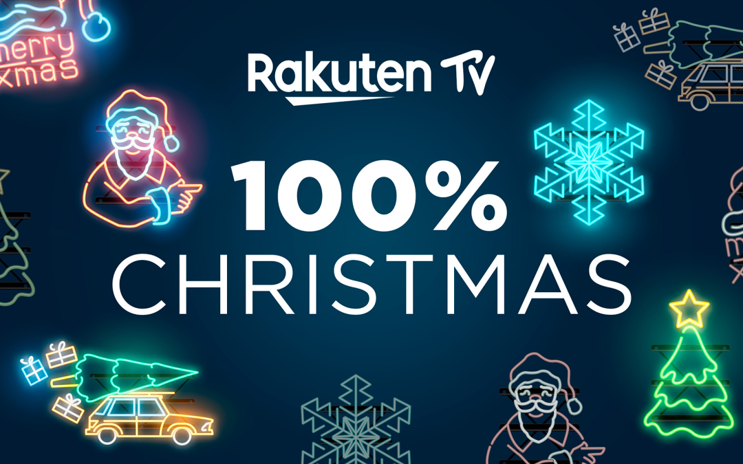 RAKUTEN TV: in arrivo il canale “100% Christmas” interamente dedicato al Natale