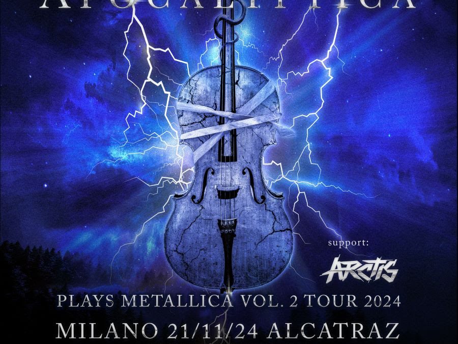 APOCALYPTICA Plays Metallica: gli orari della data di Milano