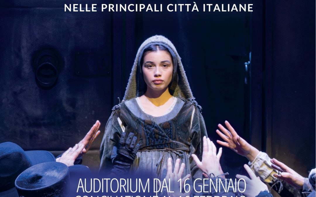 Dopo l’enorme successo ottenuto in Francia, arriva per la prima volta in Italia il musical “BERNADETTE DE LOURDES”