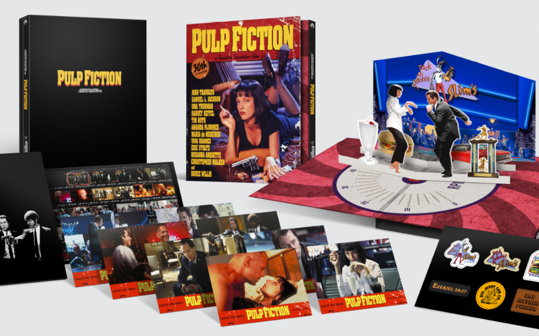 PULP FICTION è da ora disponibile in Collector’s Edition 4K Ultra HD + Blu-Ray.