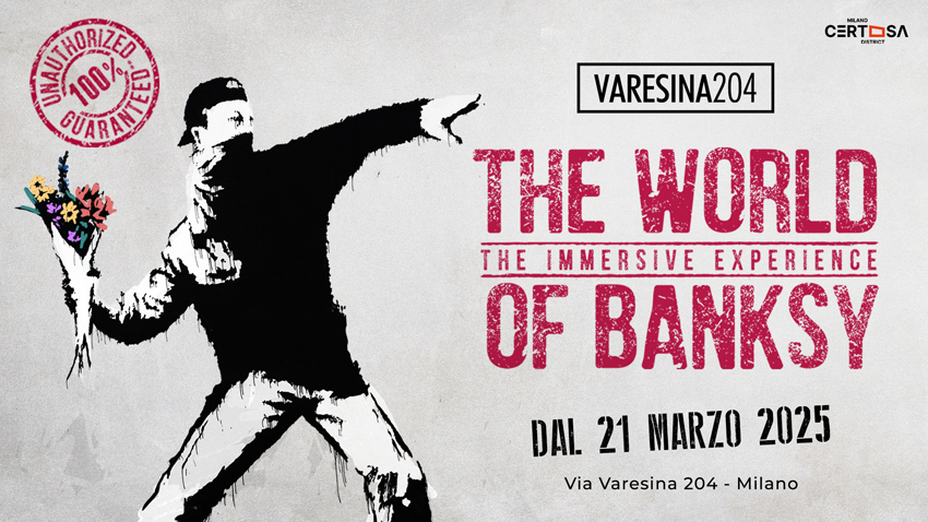 THE WORLD OF BANKSY il 21 marzo la mostra apre a Milano e festeggia la primavera con una promozione da non perdere