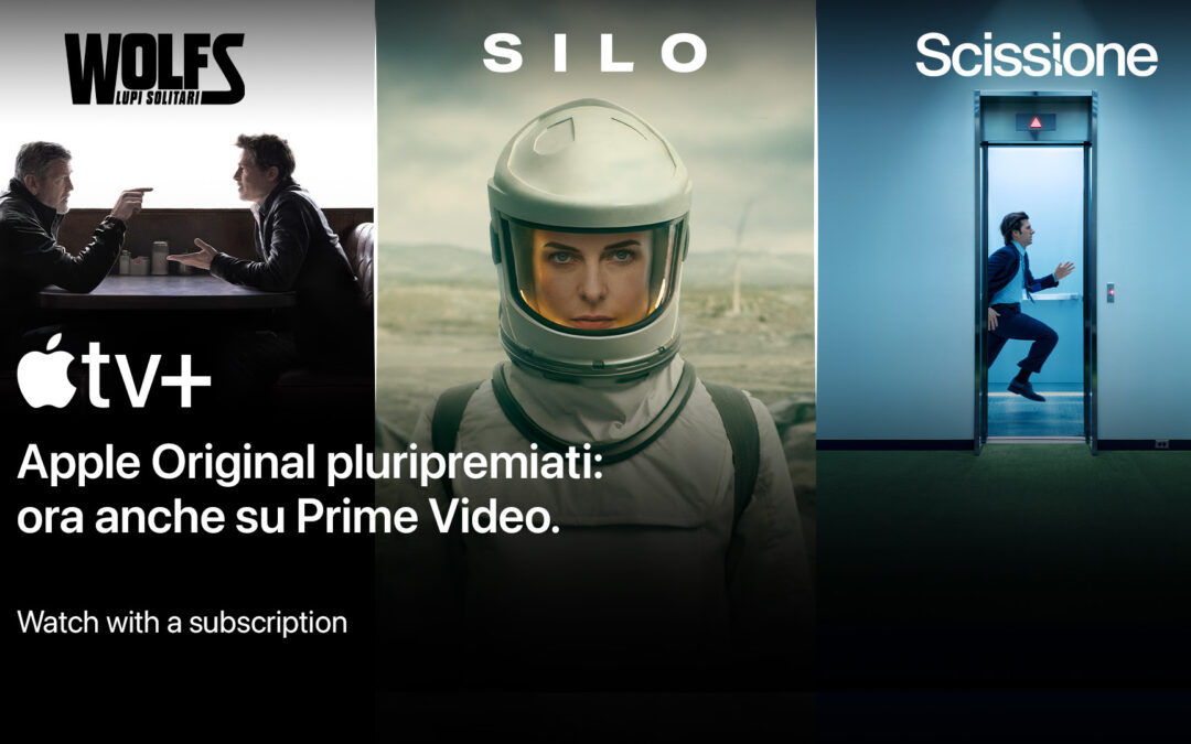  Apple TV+ arriva su Prime Video in Italia  